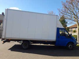 Ford transit 115 luton back with lift