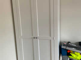 Beautiful Millbrook white double wardrobe by The Handpainted Furniture Co