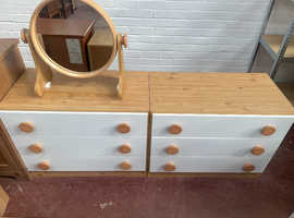 Bedroom Set - Three Sets Of Drawers & Two Cabinets