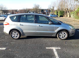 Ford S-Max, 7 SEATER, 2010 (10) Silver MPV, Automatic Diesel, 109,579 miles