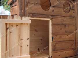 9ft by 6ft aviary with roost box