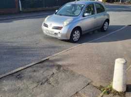 Nissan Micra, 2002 (52) Silver Hatchback, Automatic Petrol, 100,000 miles