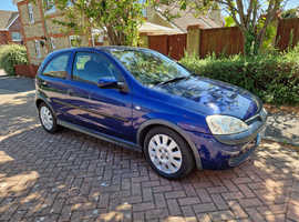 Vauxhall Corsa, 2003 (53) Blue Hatchback, Manual Petrol, 47,950 miles