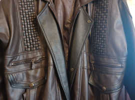 Men's 'Italian Leather' jacket XL