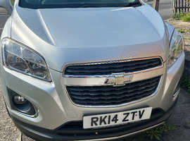Chevrolet Trax, 2014 (14) Silver Hatchback, Manual Petrol, 98,400 miles