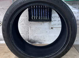2 x 225/40r18 continental contact 6 tyres