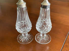 Waterford Crystal Lismore pattern salt and pepper shaker set