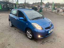 Toyota Yaris, 2010 (10) Blue Hatchback, Manual Petrol, 59,278 miles