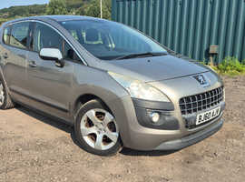 Peugeot 3008, 2010 (60) Grey astra focus, Manual Diesel, 107,910 miles
