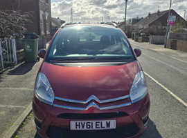 Citroen C4, 2011 (61) Red MPV, Manual Diesel, 120,000 miles