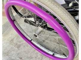 24" push rim covers for wheelchair