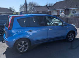 Nissan Note, 2011 (61) Blue MPV, Manual Petrol, 8,500 miles