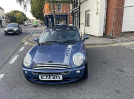Mini MINI, 2005 (05) Blue Convertible, Manual Petrol, 122,319 miles