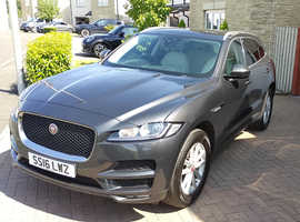 Jaguar F-PACE, 2016 (16) Grey Estate, Automatic Diesel, 79,310 miles