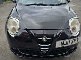 Alfa Romeo Mito, 2011 (11) Black Hatchback, Manual Petrol, 127,644 miles