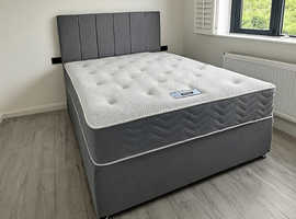 Double size bed Frame with Mattress For Sale Near Me
