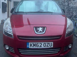 Peugeot 5008, 2012 (62) Red MPV, Semi auto Diesel, 149,011 miles