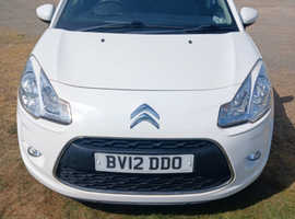 Citroen C3, 2012 (12) White Hatchback, Manual Petrol, 62,404 miles