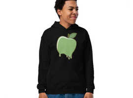 Hoddie  with a apple on the front