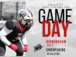 Come see and cheer on the Birmingham Bulls American Football Team this weekend!