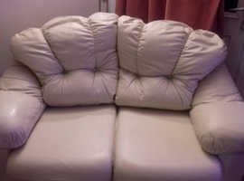 Leather sofas 3&2 seater