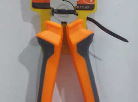 JAK 8-Inch Heavy Duty Side Cutting Pliers - Professional Wire Cutter with Comfort Grip
