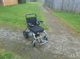 Lightweight folding electric wheelchair *I can deliver*J