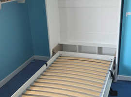 Wall mounted single bed