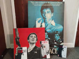 Sale Sale £60 Scarface bundle including rare collectable Neca 7inch white suit figure