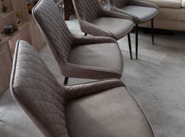 Unused set of Hamilton dinning chairs