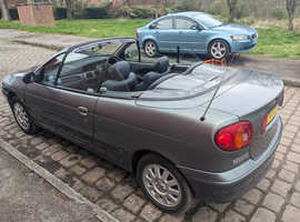 Renault Megane, 2002 (02) Grey Convertible, Manual Petrol, 78,833 miles