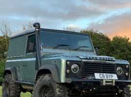 Land Rover Defender, 1996 (P) Green 4x4, Manual Diesel, 134,848 miles