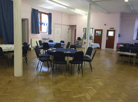 Large Hall & Kitchen hire