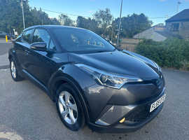 Toyota CHR, 2019 (69) Grey Hatchback, Cvt Petrol Hybrid, 119,000 miles