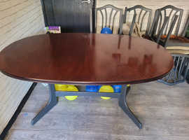 FREE DINING TABLE 8 CHAIRS AND UNIT