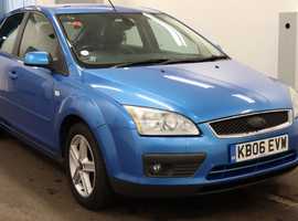 Ford Focus, 2007 (07) Blue Hatchback, Manual Petrol, 98,000 miles