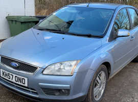 Ford Focus, 2007 (57) Blue Hatchback, Automatic Petrol, 135,000 miles