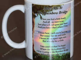 Rainbow Bridge High-Quality Pet Memorial Mug. NEW DESIGN!!!