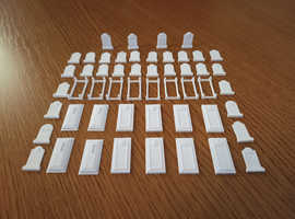 OO / HO Gauge Cemetery pack 1:76 Scale for Model Railway. 52 pieces