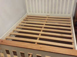 Second hand double store bed frame