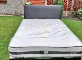 **Functional & Stylish: Single, Double & Queen Size Ottoman Bed with Premium Mattress**