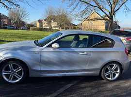 BMW 1 series, 2007 (57) silver hatchback, Manual Petrol, 108,373 miles