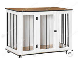 Dog crate cupboard