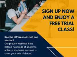 FREE TRIAL SESSION! ENQUIRE NOW
