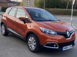 Renault Captur, 2014 (64) Orange Hatchback, Manual Diesel, 74,000 miles