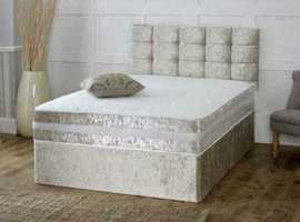**Elegant Storage Solution: Single, Double & Queen Size Ottoman Bed with Premium Mattress**