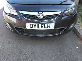 Vauxhall Astra, 2011 (11) Black Hatchback, Manual Diesel, 161,506 miles