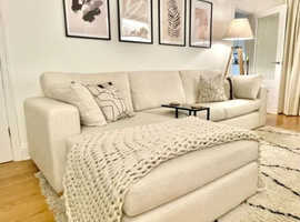 Plus l shape CORNER sofa 3+2 sofa set 5/6 seater CORNER sofa