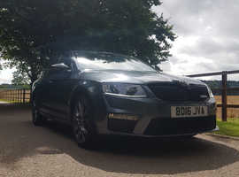 Skoda Octavia, VRS, 4x4, 2016 (16) Grey Hatchback, Semi auto Diesel, 147,000 miles
