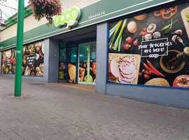 Grocery Shop for sale in heart of Newcastle under Lyme